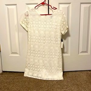 Lulu’s White Short Special Occasion Dress Size S